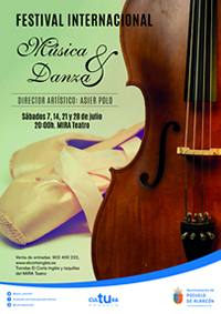 Folleto II Festival Internacional de Música y Danza